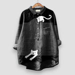 Shifra | Women's Shirt with Dog Print