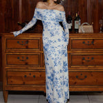 DARCIE™ - Off Shoulder Ruched Sequin Bodycon Evening Gown