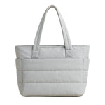 Cloudy - Puffer Tote Bag