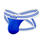 2 Pack Men's Sexy Low-Rise Breathable Trendy Design Lightweight Jockstrap