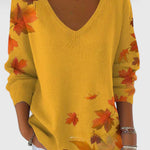 Sera™ | Elegant V-Neck Sweater