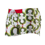 Men's Bold Prints Quick-Dry Fabric Seamless Comfort Swim Shorts & Trunks