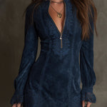 Fernanda | Suede Mini Dress
