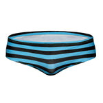 Mens Surfing Striped Swimming Briefs