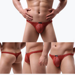 Men's Breathable Mesh Thongs