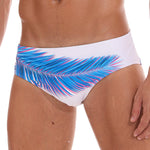 Mens Paded Racing Swimming Briefs