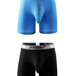2 Pack Men’s Mesh Separate Pouch Boxers Briefs