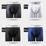 2 Pack Mesh Ice Silk Moisture Wicking Sport Boxer Underwear