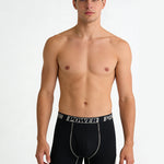 4 Pack Men's Comfy Waistband Workout Ready All-Season Boxer Briefs