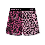 3 Pack Men's Pink Leopard Print Trendy Lightweight & Airy Boxers Briefs