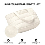 Cloudy - Puffer Tote Bag
