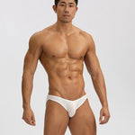 Sexy V-shape Low-rise Threaded Bikini For Men