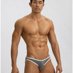 Sexy V-shape Low-rise Threaded Bikini For Men