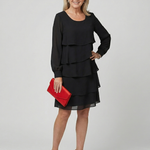 Mia | Clean Layered Knee Length Dress