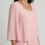 Harper | Layered Flare Sleeve Knee Length Dress