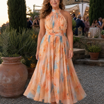 Emily | Soft Halter Midi Dress