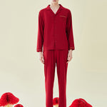 Men's Ultra-Soft Modal Solid Color Skin-Friendly Silky Touch Comfort Pajama Sets