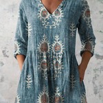 Maeve | V-Neck Long Sleeve Shirt