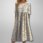 September | Relaxed Floral Midi Dress