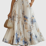 Fern | Elegant Pleated Maxi Dress