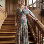 Ava | Off-Shoulder Flow Midi Dress