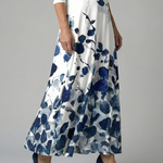 Brya | Cross Wrap Neck Midi Dress