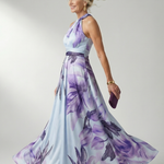 Amelia | Light Floral Maxi Dress