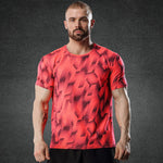 Mens Quick-drying Breathable Short Sleeve T-shirt