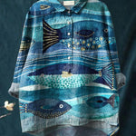 JACKY™ - Ocean Art Shirt