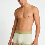 3 Pack Men's Ultra-Soft Modal Seamless Comfort Comfy Waistband Trunks