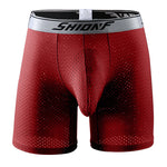2 Pack Men’s Mesh Separate Pouch Boxers Briefs