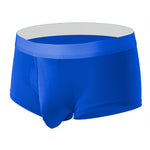 Men’s 3 Pack Fly Big Pouch Breathable Trunks