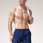 Mens Beach Board Shorts Waterproof Fitness Pants