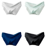 4 Pack Men's Seamlessess Thin Pouch Bikini