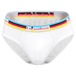 2 Pack Men’s U Pouch Rainbow Pride Briefs