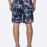 Men's Breathable Print Elastic Waist Beach Shorts