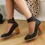 Kallie | Triple Buckle Heels