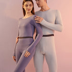 Men's Odor-Resistant Heat-Generating Fleece-Lined Base Layer Thermal Sets