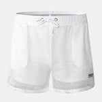 Mens Mesh Loose See Through Swim Shorts