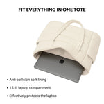 Cloudy - Puffer Tote Bag