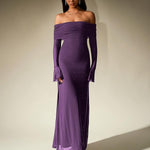 DARCIE™ - Off Shoulder Ruched Sequin Bodycon Evening Gown