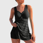 Isabella - Two-Piece Swimsuit with Skirt