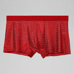 4 Pack Mesh Ice Silk Cool Fresh Men's Trunks