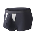 3 Pack Split-Support Men's Trunks- Breathable & Bulge-Enhancing