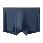 4 Pack Men's Ice Silk Seamless Trunks Underwear