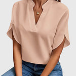 Beatrix | Soft and Elegant V-Neck Shirt