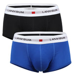 2 Pack Men's Breathable Big Pouch Trunks