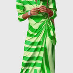 Magnolia | Elegant Wrap Dress with Print