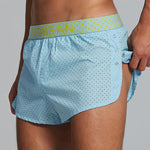 Men's Cotton Butt Lifter Boxers with Breathable Tummy Control
