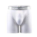 2 Pack Mesh Ice Silk Moisture Wicking Sport Boxer Underwear